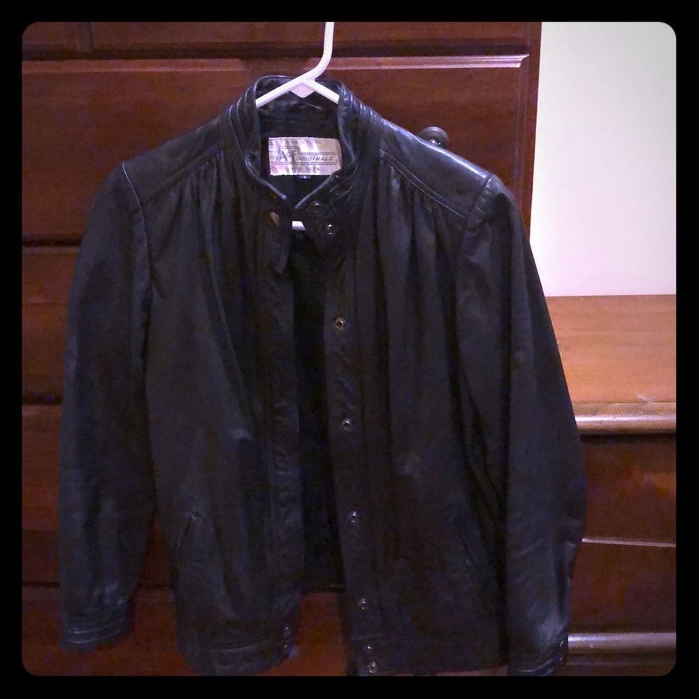 Leather jacket